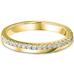 0.20cts Off Set Diamond Ring
