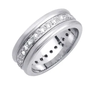 0.56ct 14K or 18K White Gold Diamond Ring