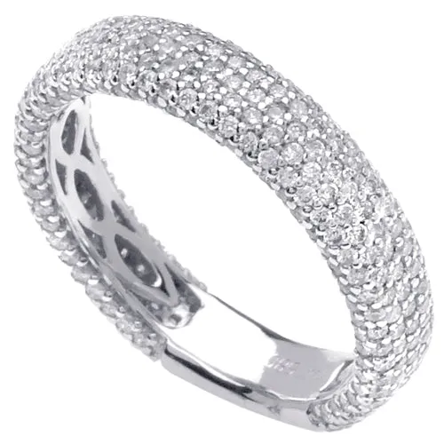 1.45ct 14K or 18K White Gold Diamond Ring