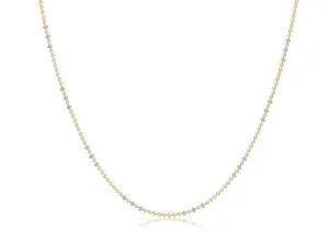 15" Choker Hope Joy in Blue Ice