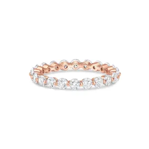 18kt Rose Gold 1.62ctw Diamond Eternity Band