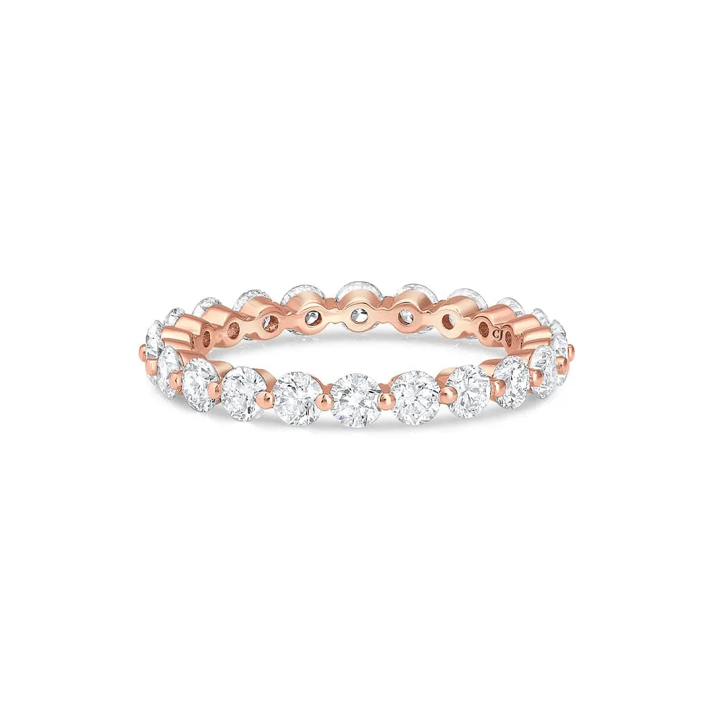 18kt Rose Gold 1.62ctw Diamond Eternity Band