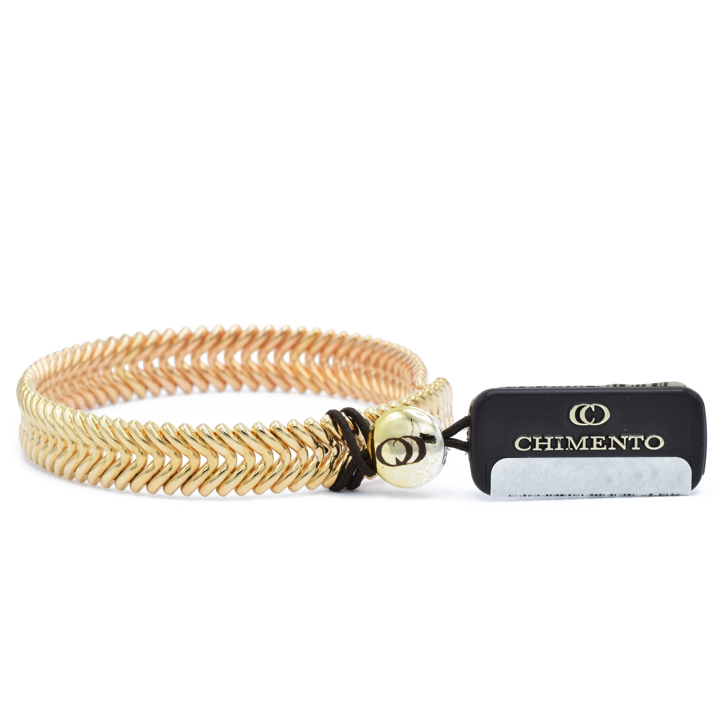 18KT Rose Gold Chimento "Armilla" V Link Cuff