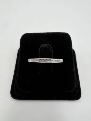 1950s Diamond Platinum Eternity Band Size 6