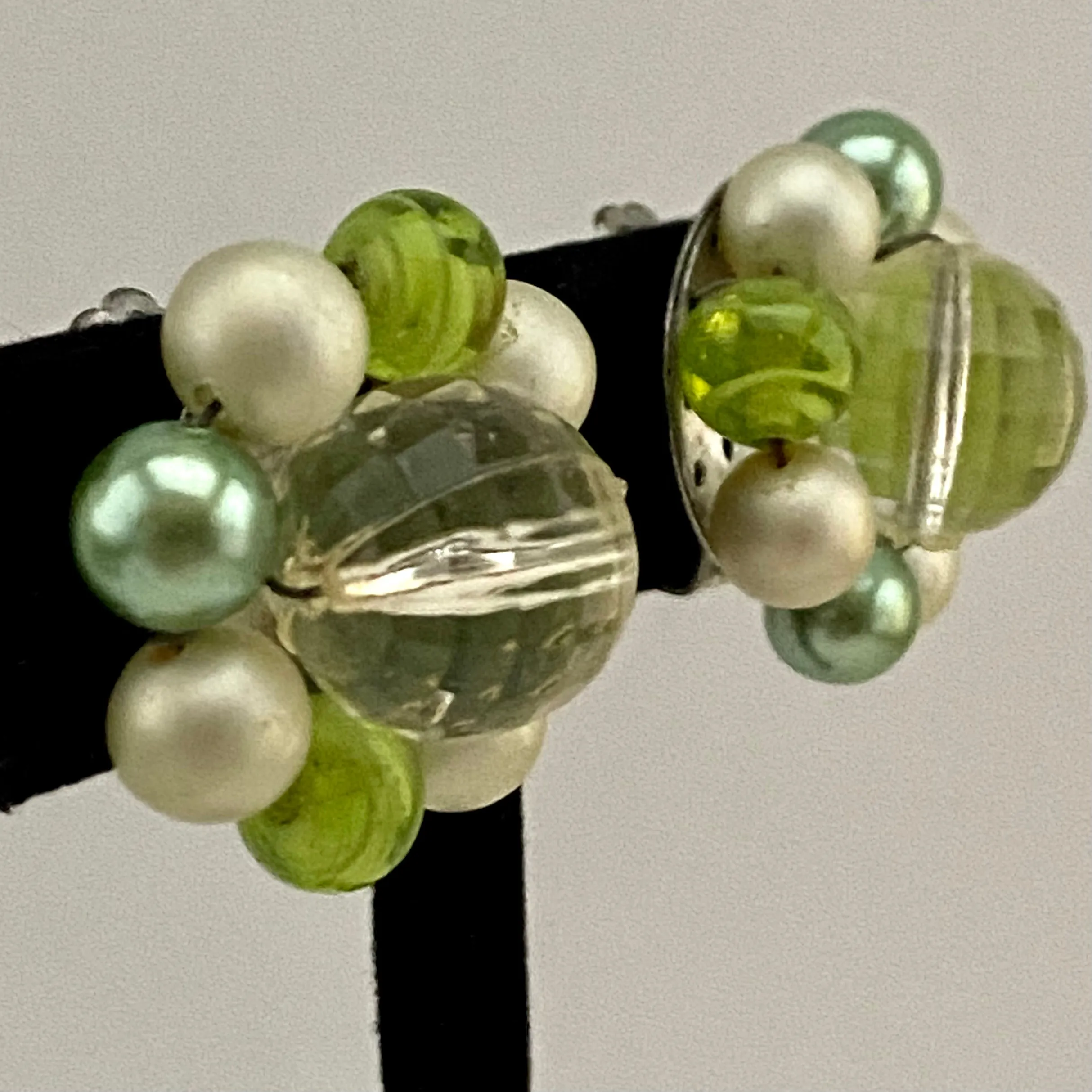1960s Japan Bead Earrings