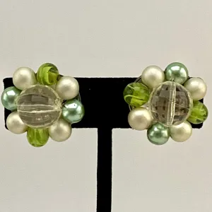 1960s Japan Bead Earrings
