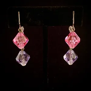 1971 Sarah Coventry Pastel Glo Earrings