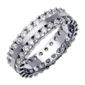2.24ct 14K or 18K White Gold Diamond Ring