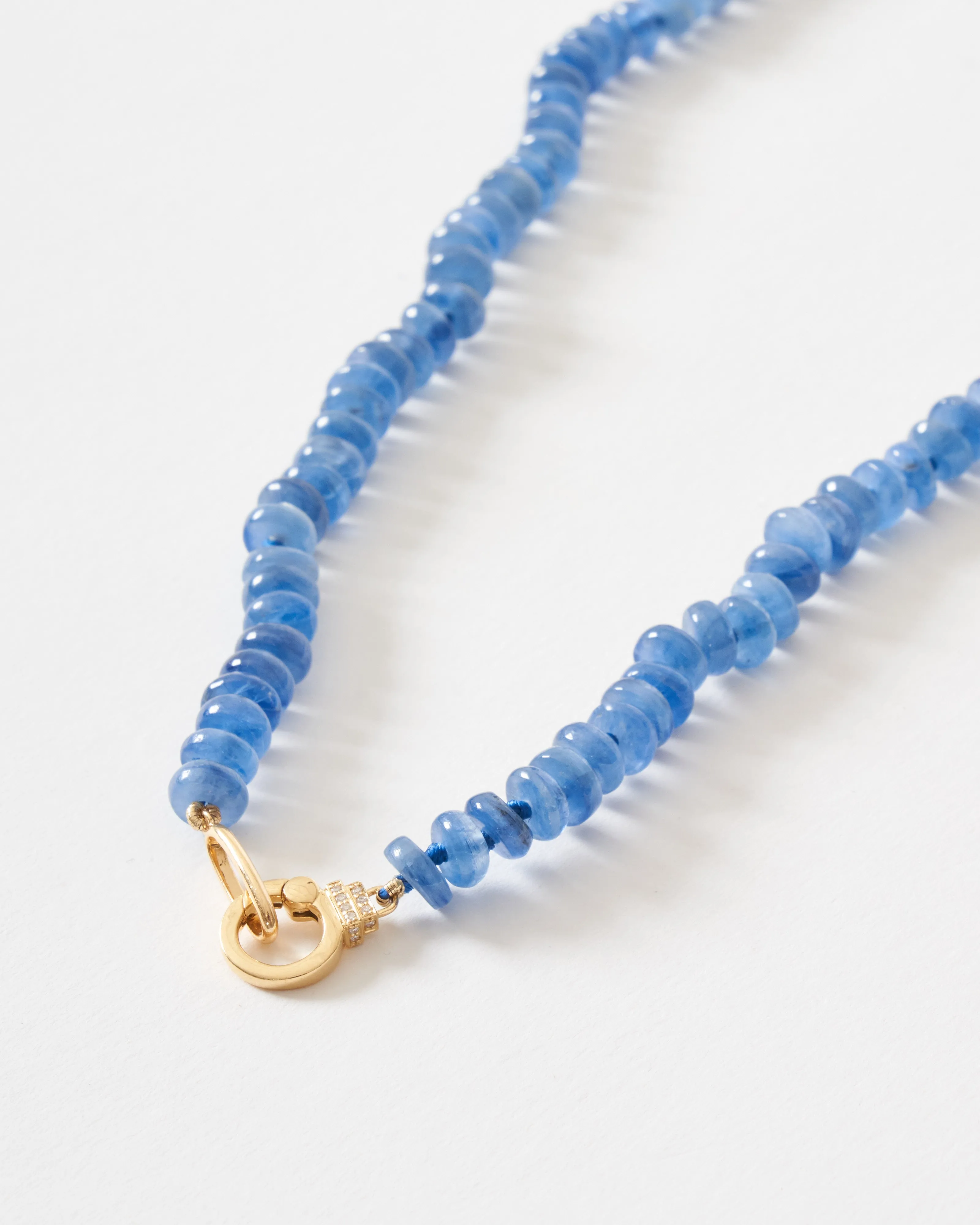 22" beaded necklace with clasp