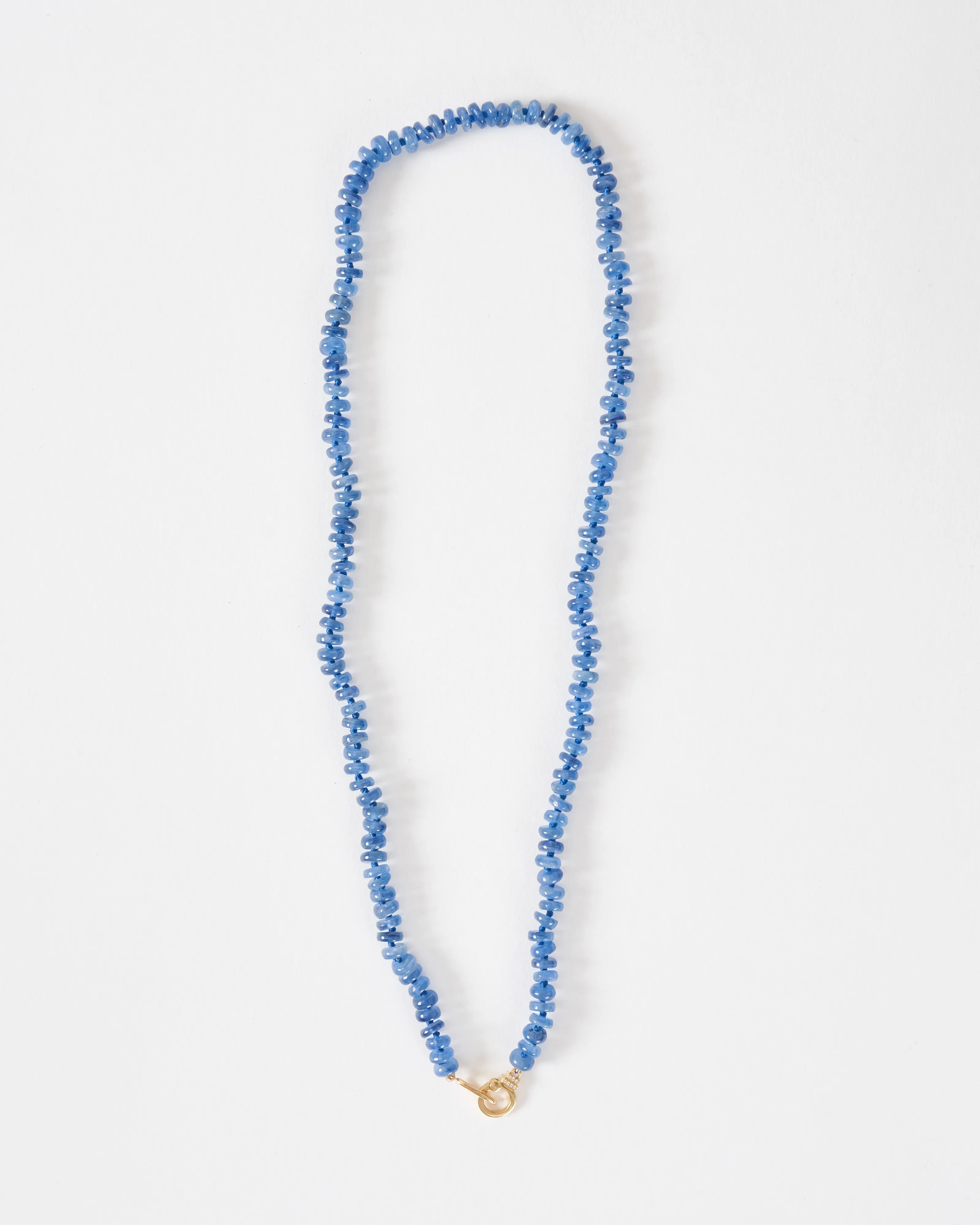 22" beaded necklace with clasp