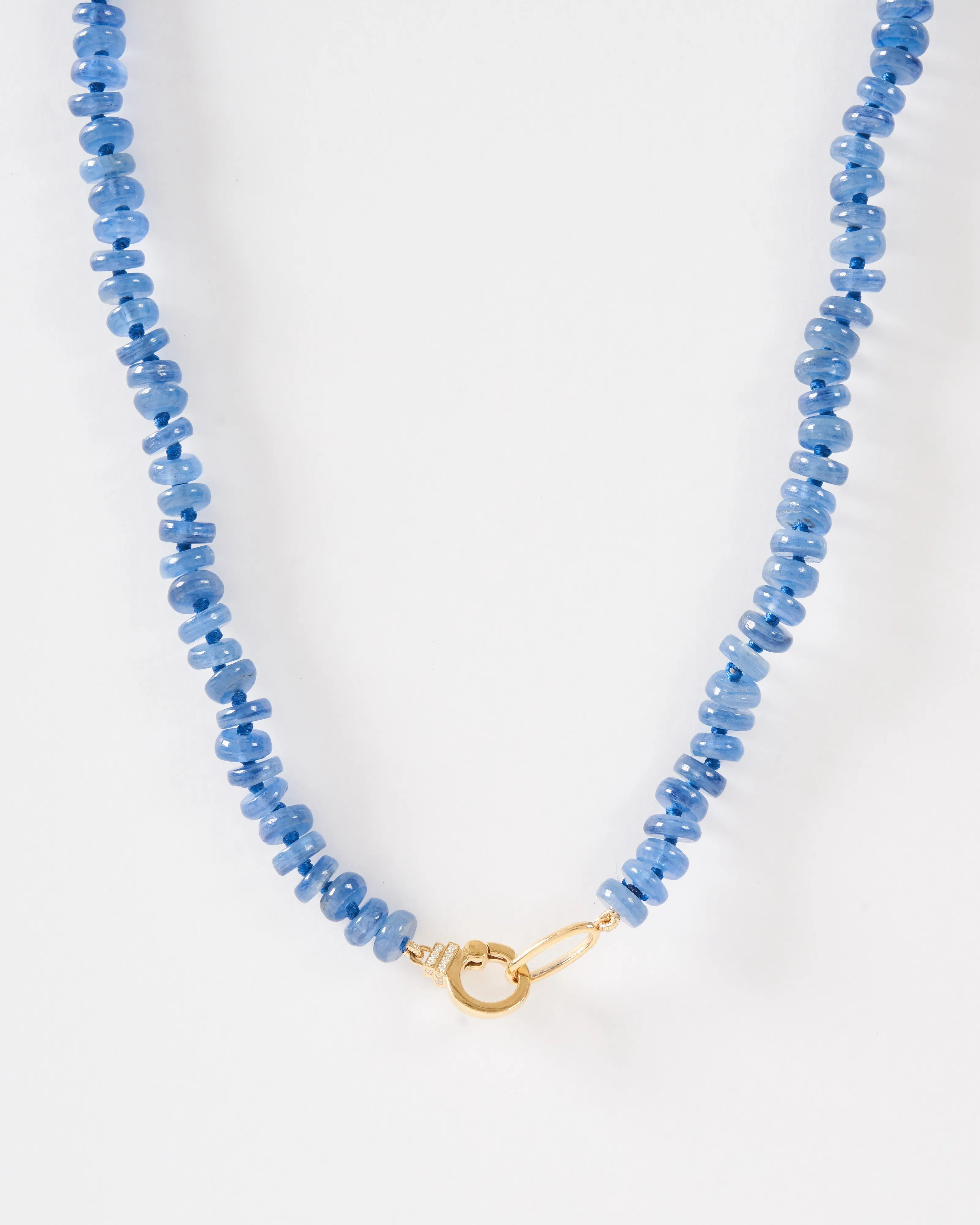 22" beaded necklace with clasp