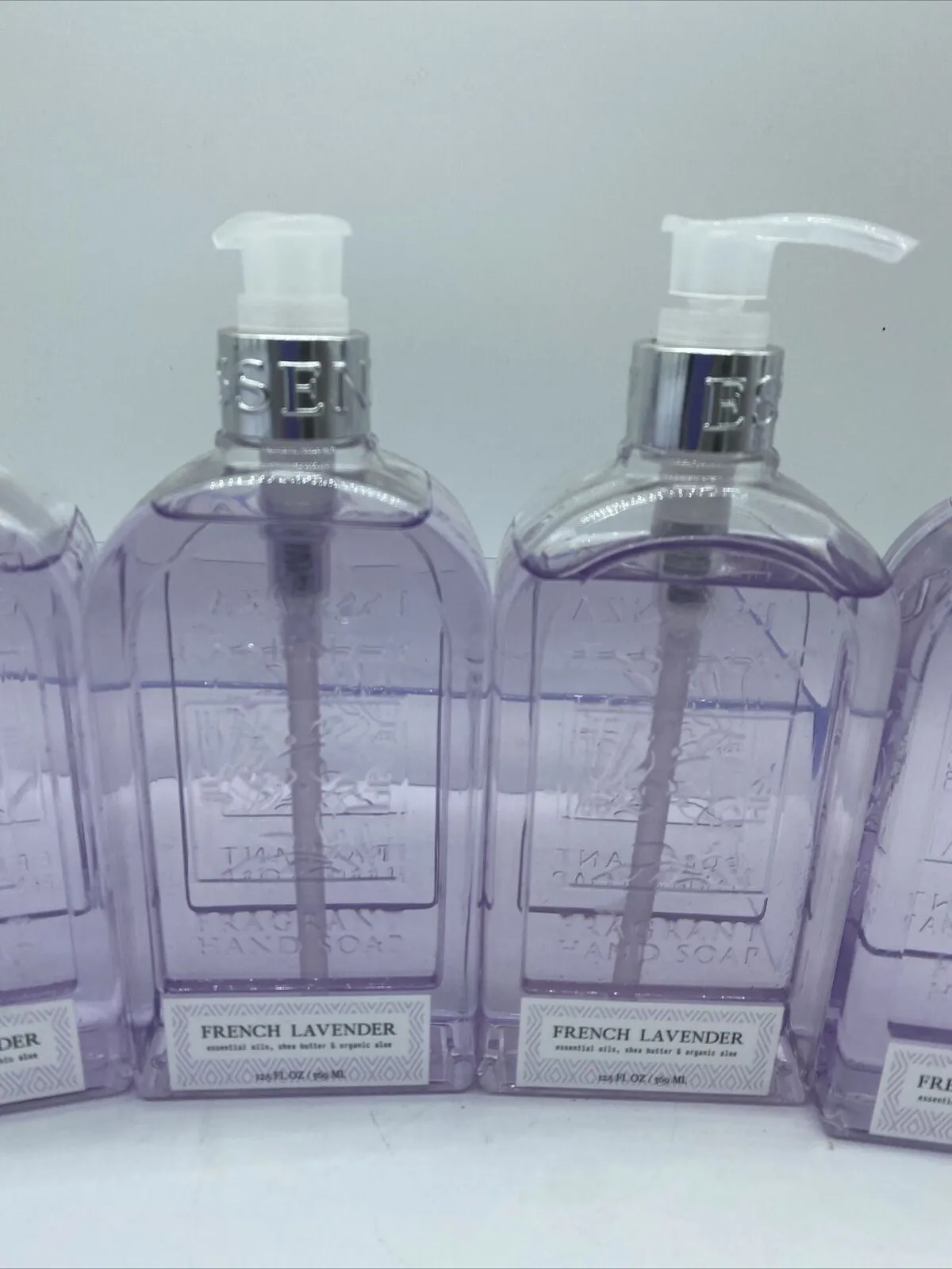(4) Essenza Luxury Hand Soap French Lavender 12.5 fl oz