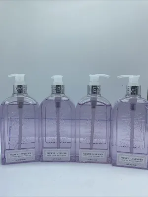 (4) Essenza Luxury Hand Soap French Lavender 12.5 fl oz
