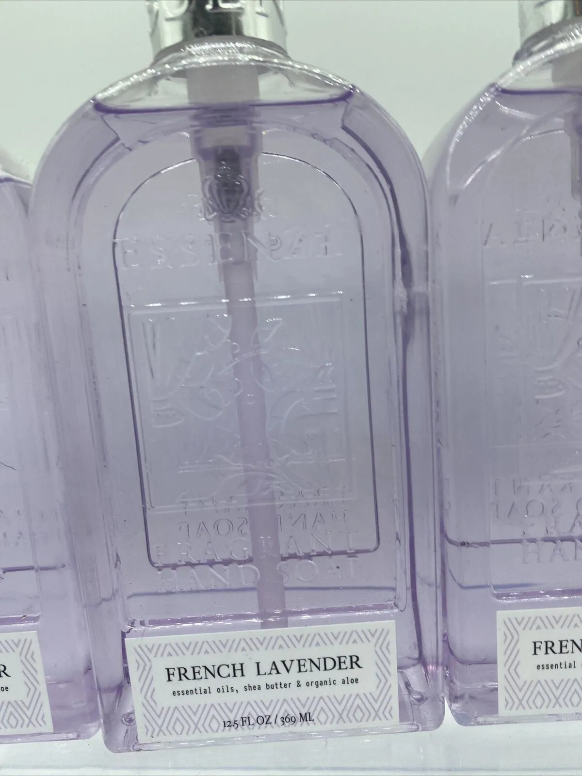 (4) Essenza Luxury Hand Soap French Lavender 12.5 fl oz