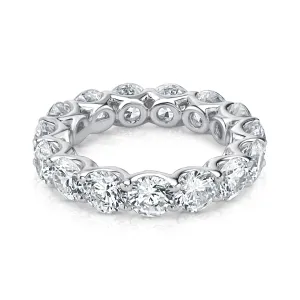 5MM ROUND ETERNITY RING, SILVER