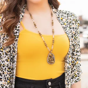 72504 - Natural Stone Necklace