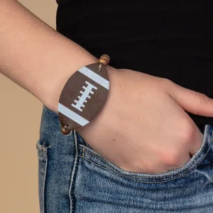 74572 - Football Bracelet - Brown