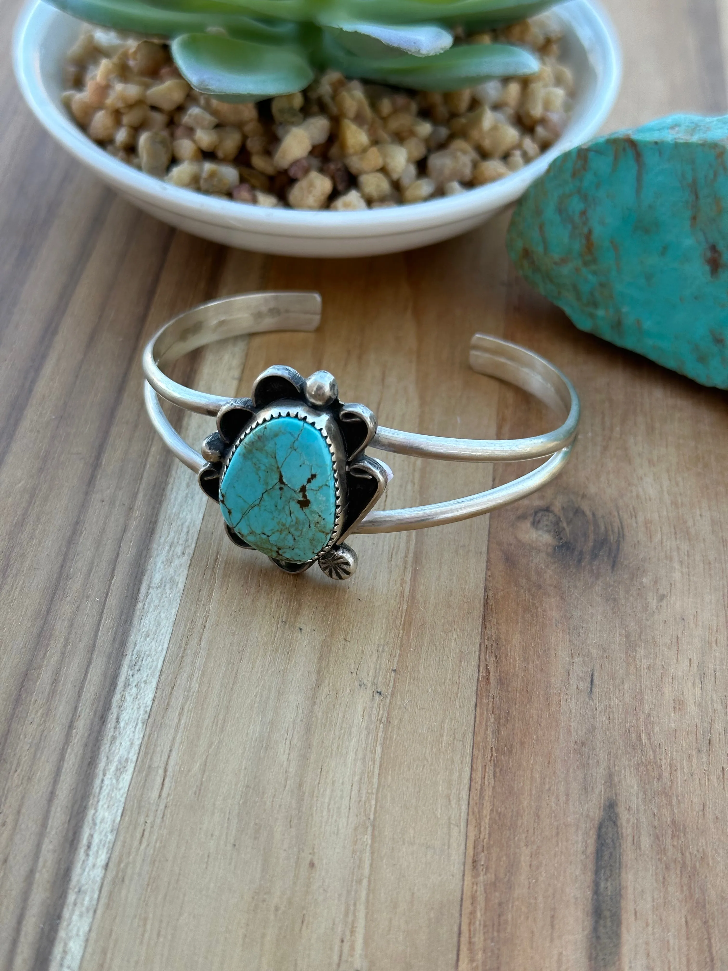 #8 Single Stone Cuff