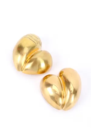 Abstract Heart Earrings