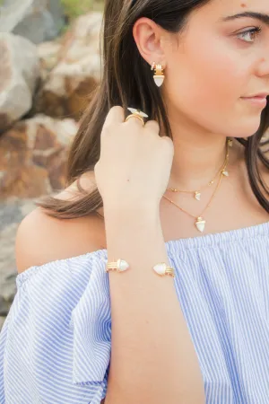 Aegean Cuff, Ivory Mother of Pearl
