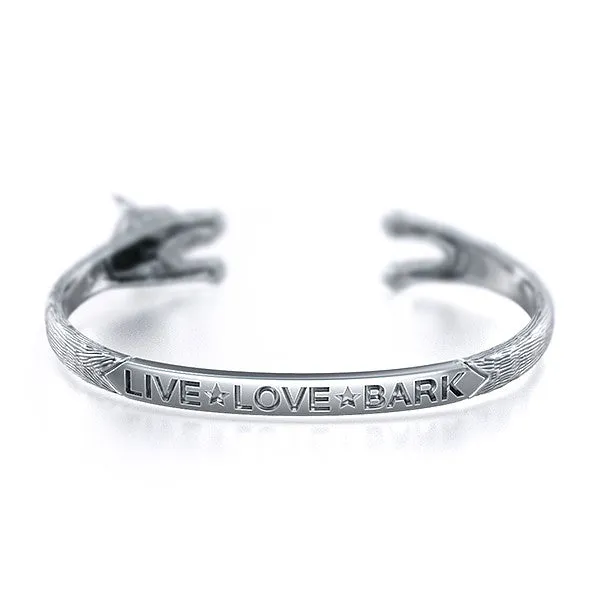 Alaskan Malamute Breed Jewelry Cuddle Cuff Bracelet