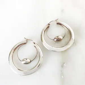 Alice Vintage Double Hoop Earrings