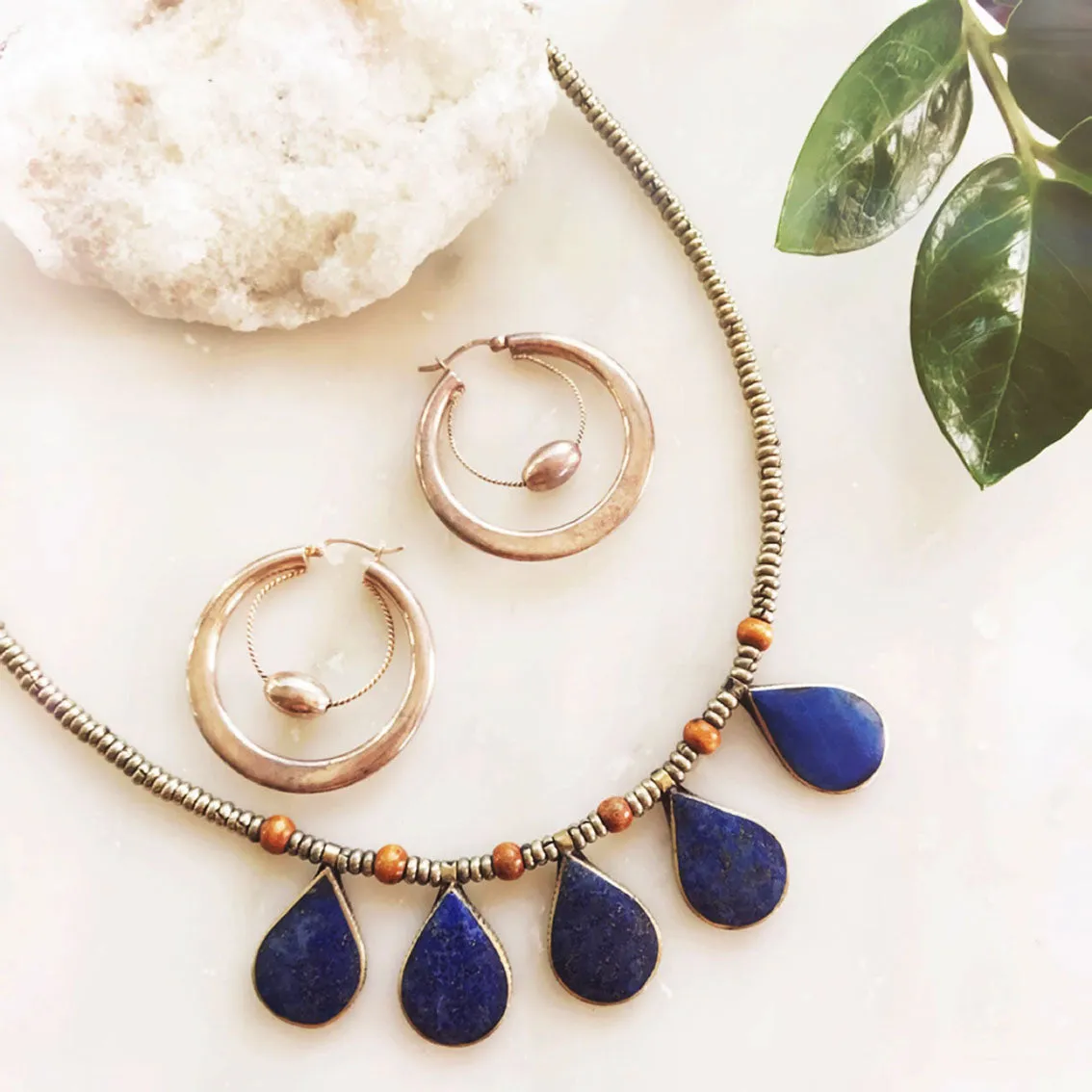 Alice Vintage Double Hoop Earrings