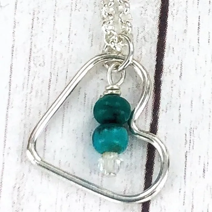 Always in My Heart {Rose Gold & Gold or Silver & turquoise}