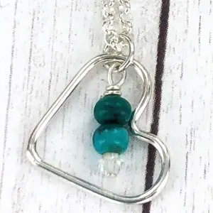 Always in My Heart {Rose Gold & Gold or Silver & turquoise}