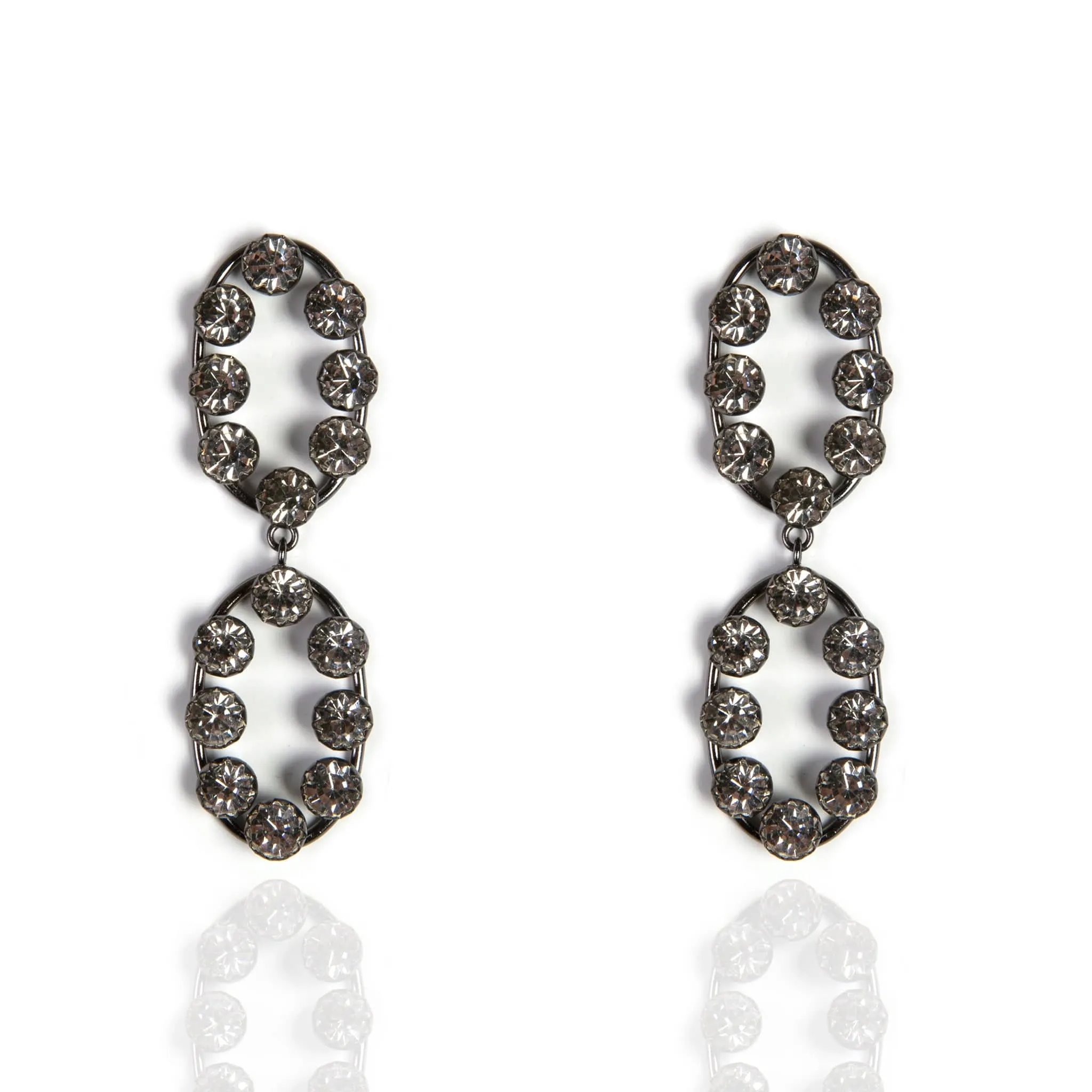 Amulets of Glamour Earrings-Clear
