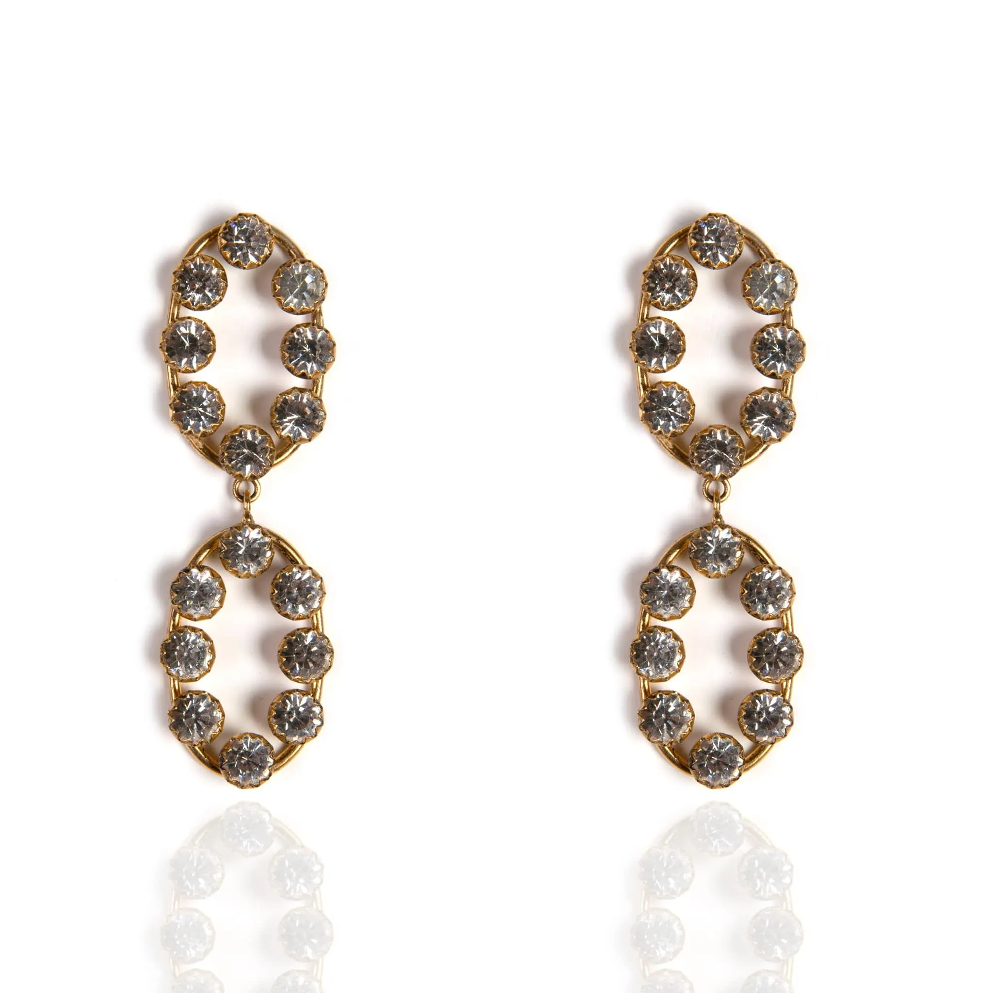 Amulets of Glamour Earrings-Clear