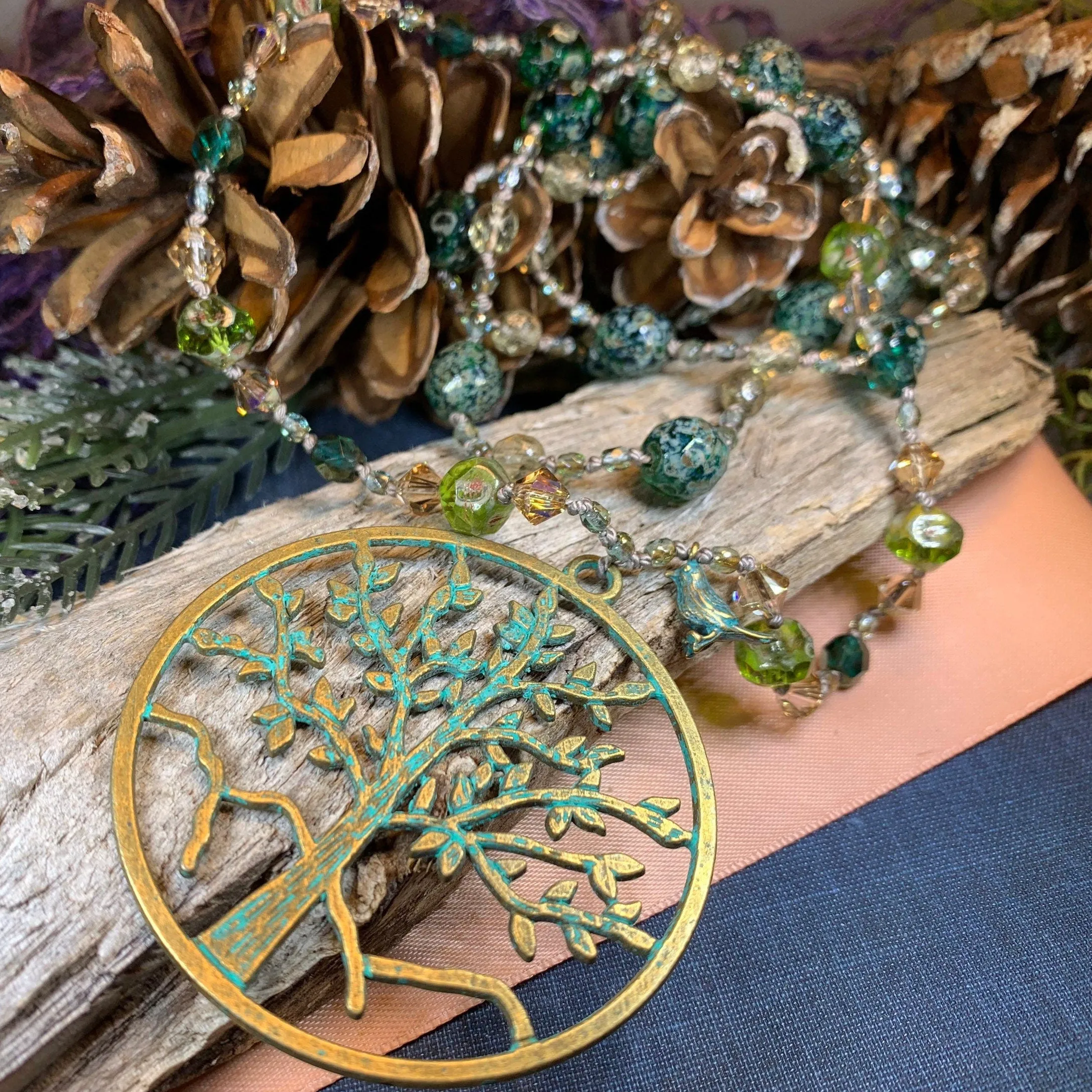 Ancient Glensong Long Necklace