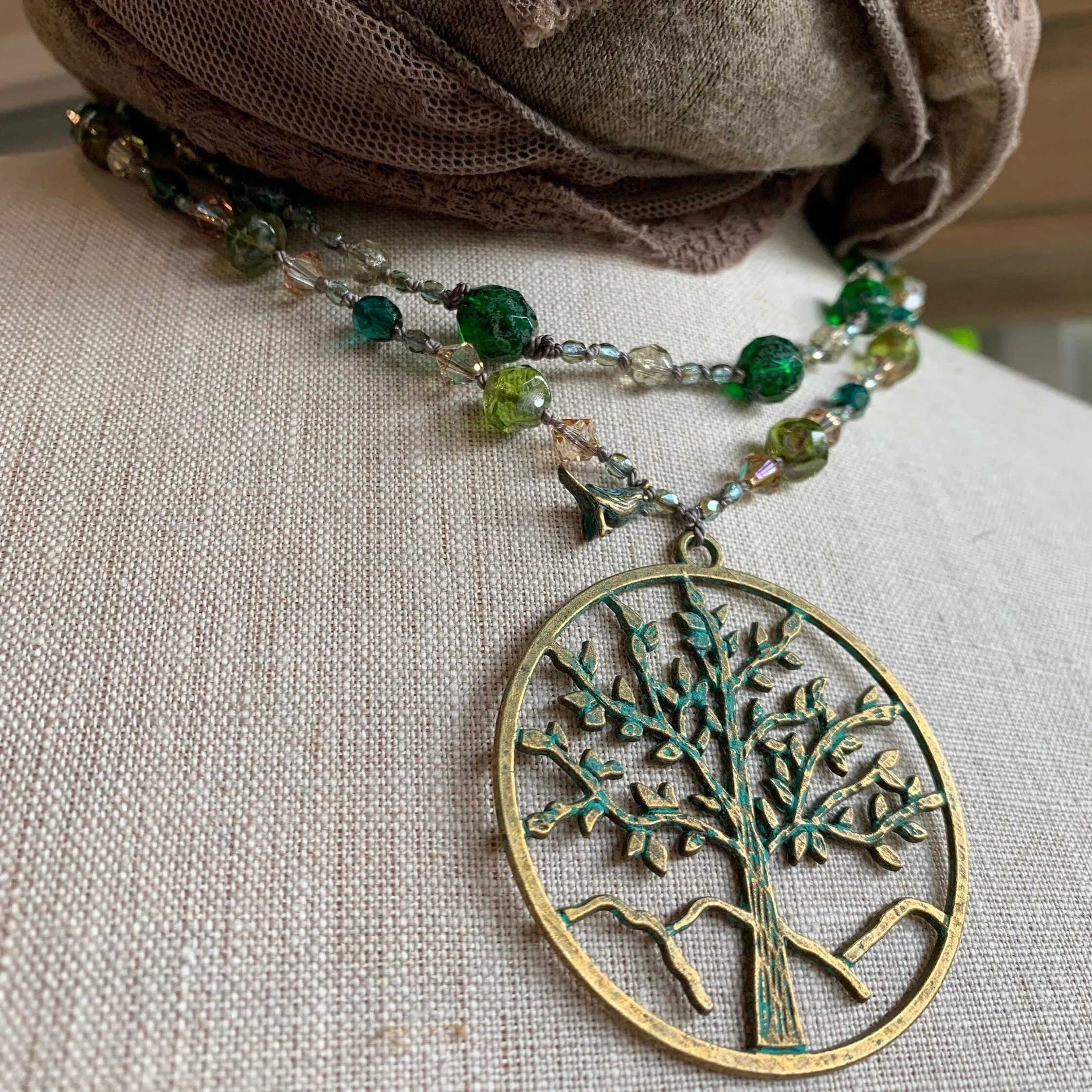 Ancient Glensong Long Necklace
