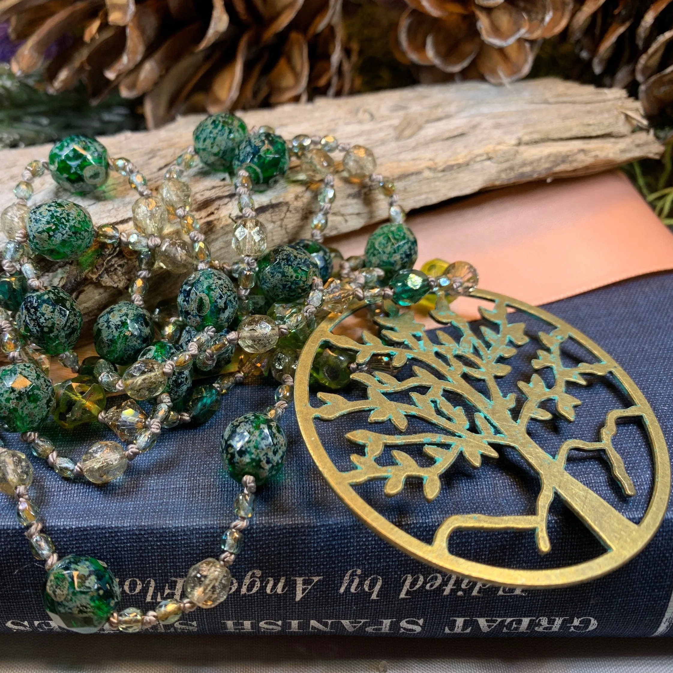 Ancient Glensong Long Necklace