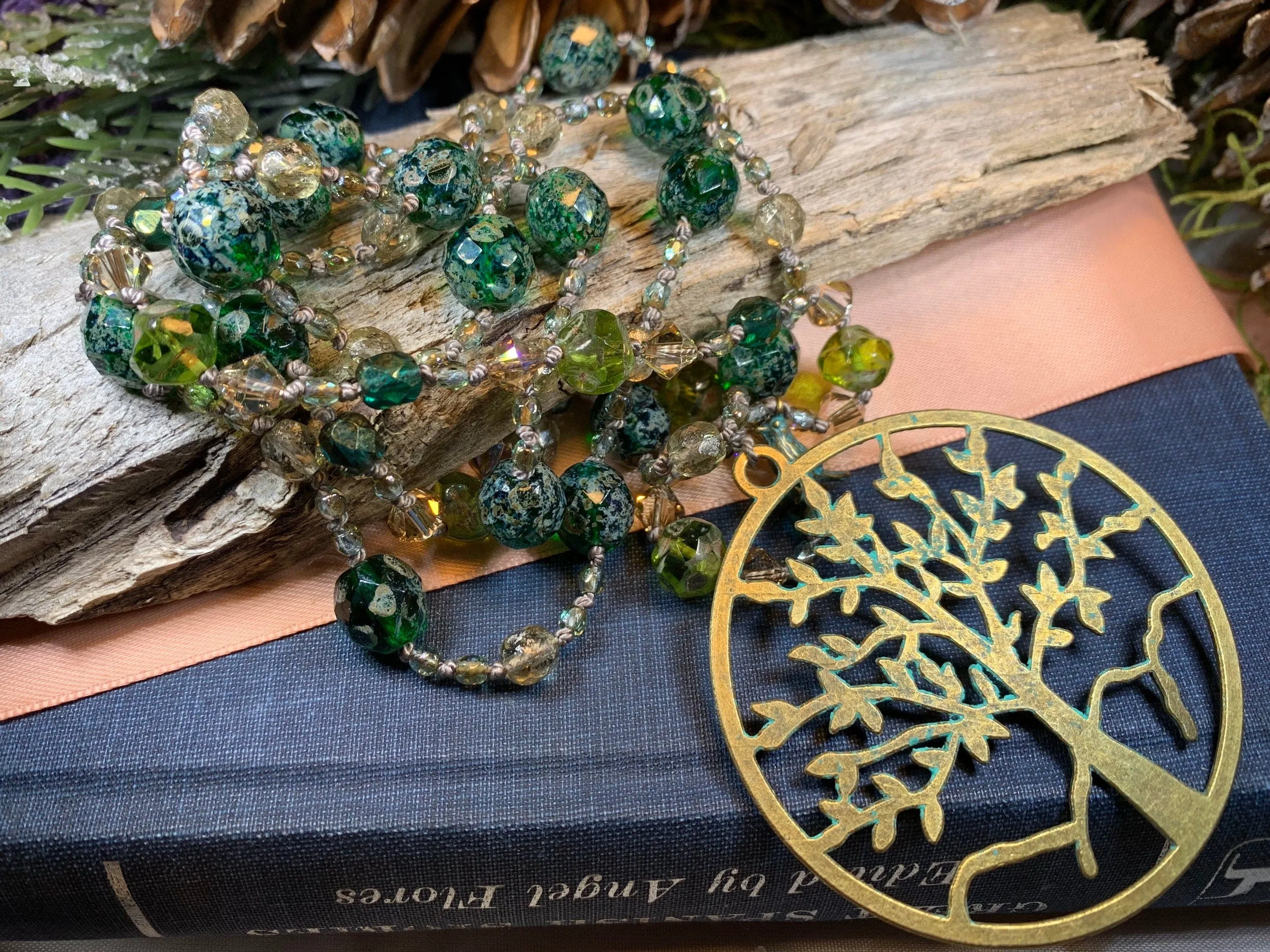 Ancient Glensong Long Necklace