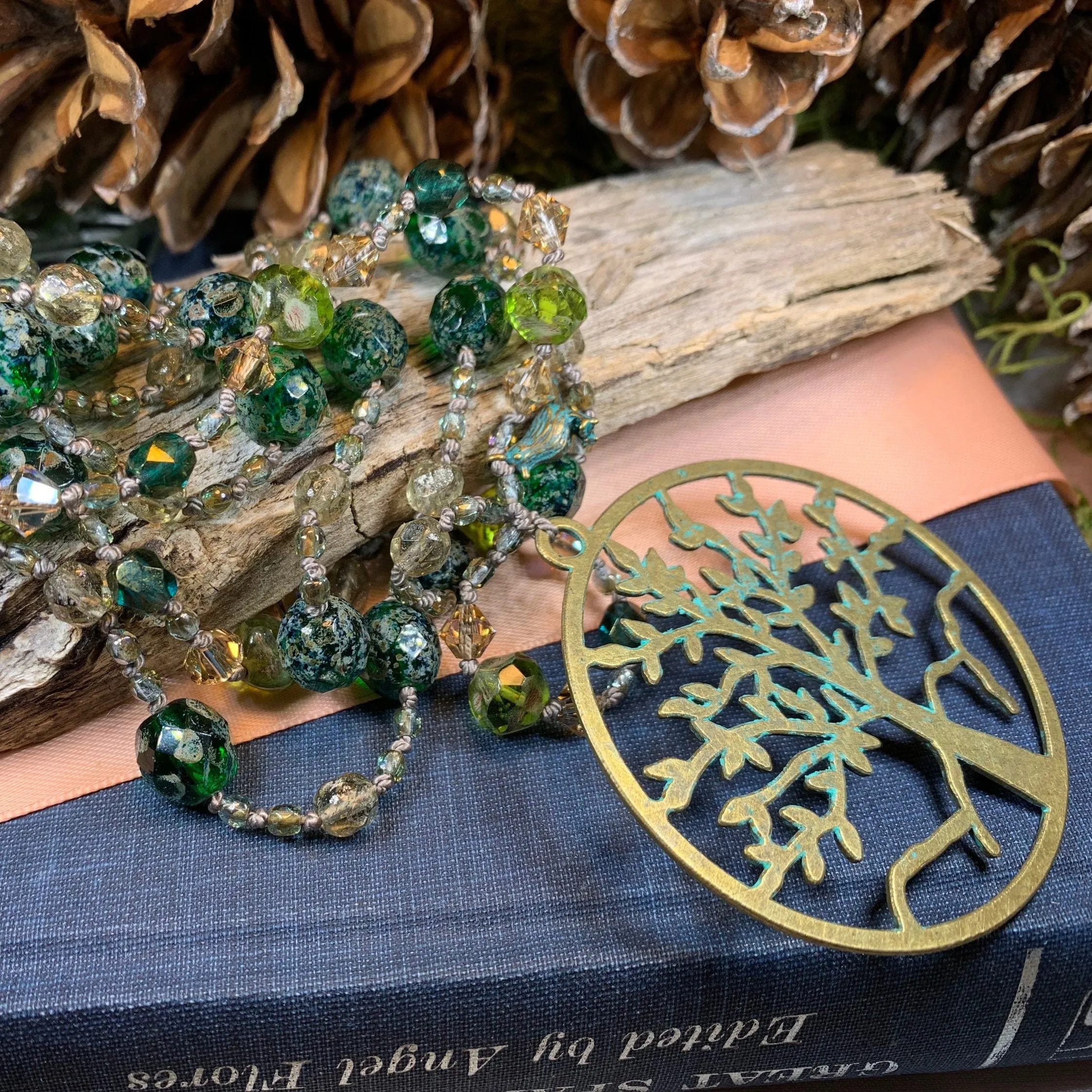 Ancient Glensong Long Necklace