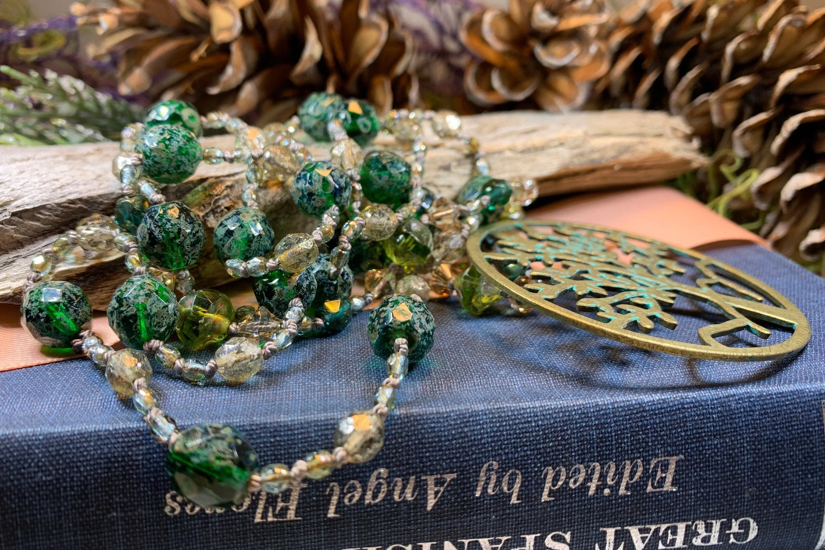 Ancient Glensong Long Necklace