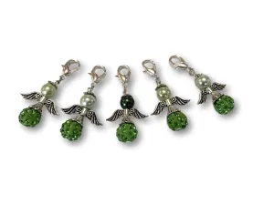 Angelical Crystal CB - #016 Set of 5 Stitch Markers