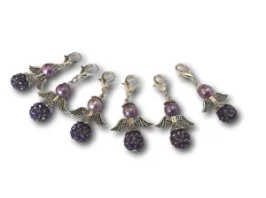 Angelical Crystal CB - #017 Set of 6 Stitch Markers