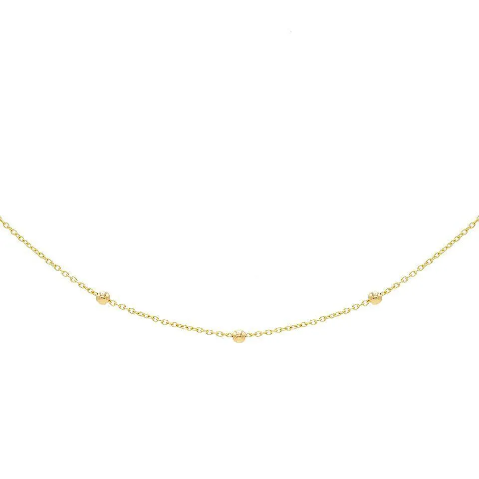 Ball Chain Bracelet 14K