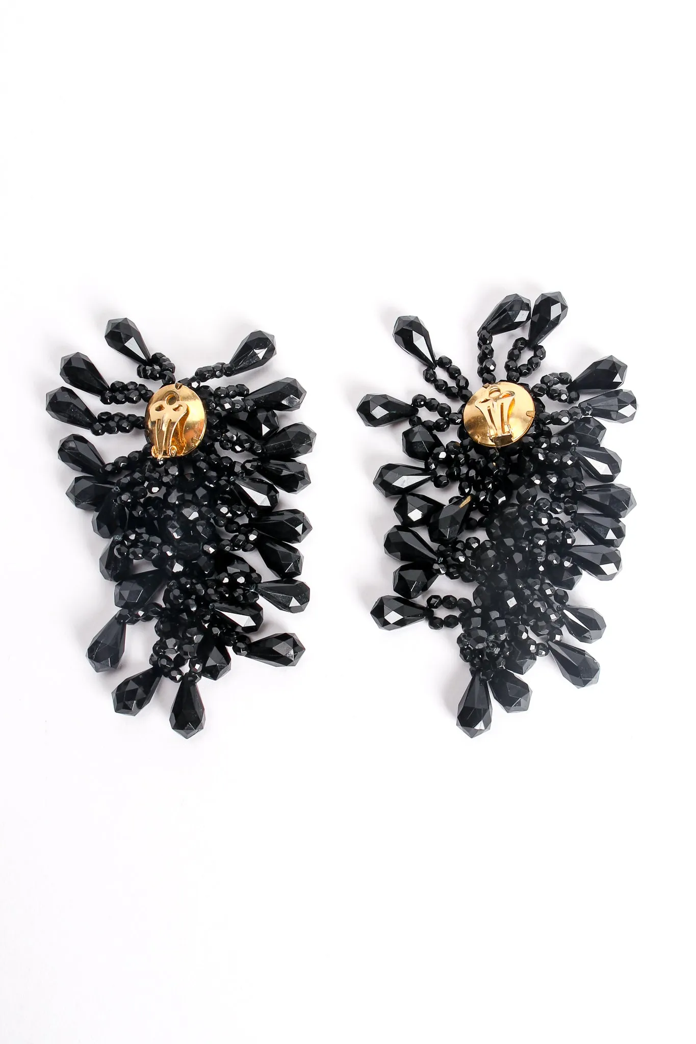 Bead Fringe Cascade Earrings