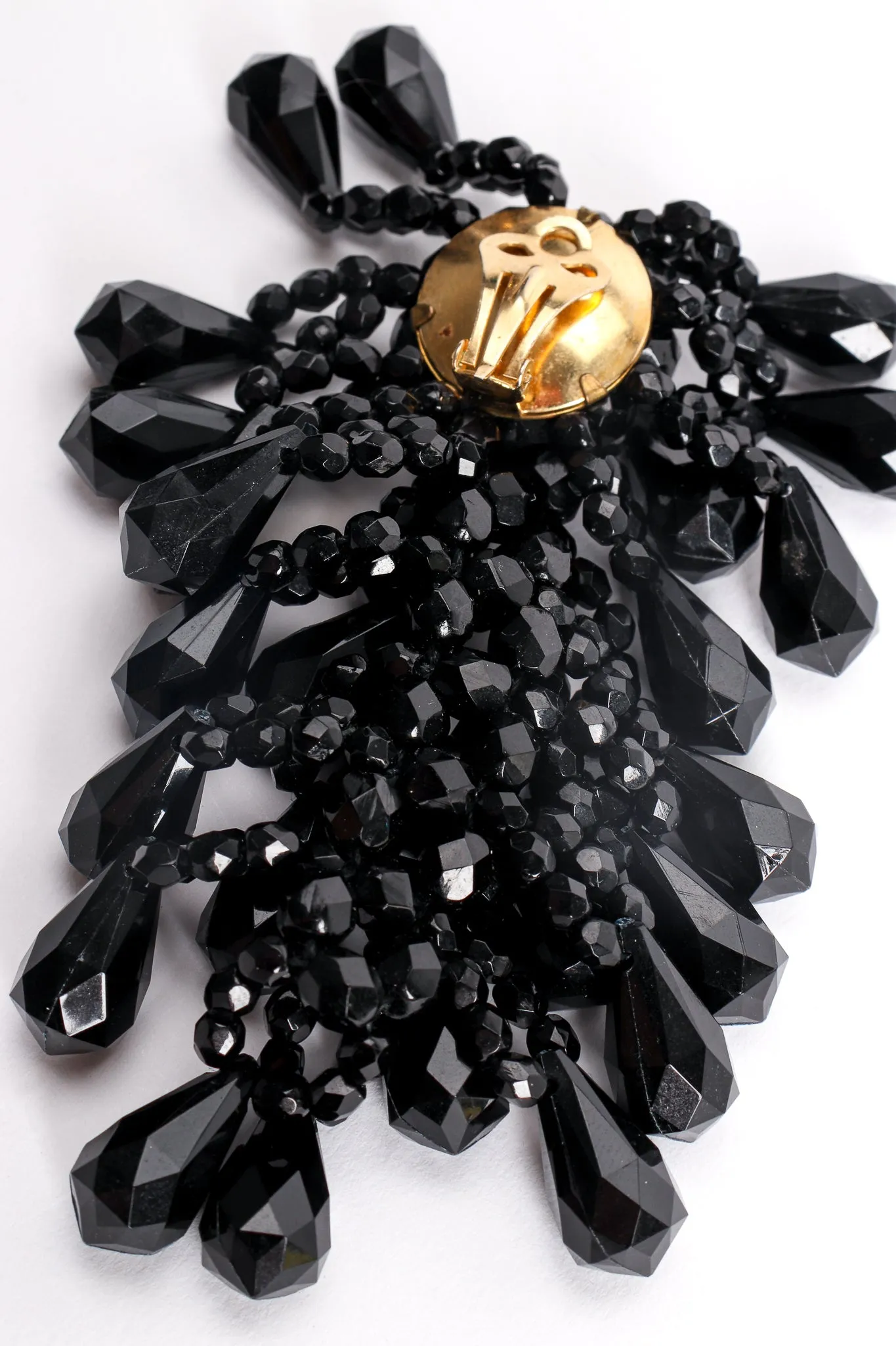 Bead Fringe Cascade Earrings