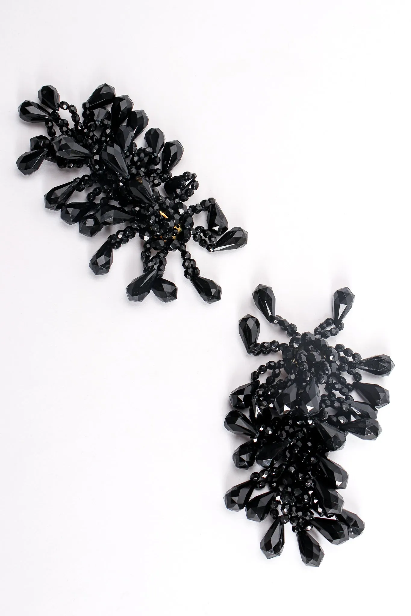 Bead Fringe Cascade Earrings