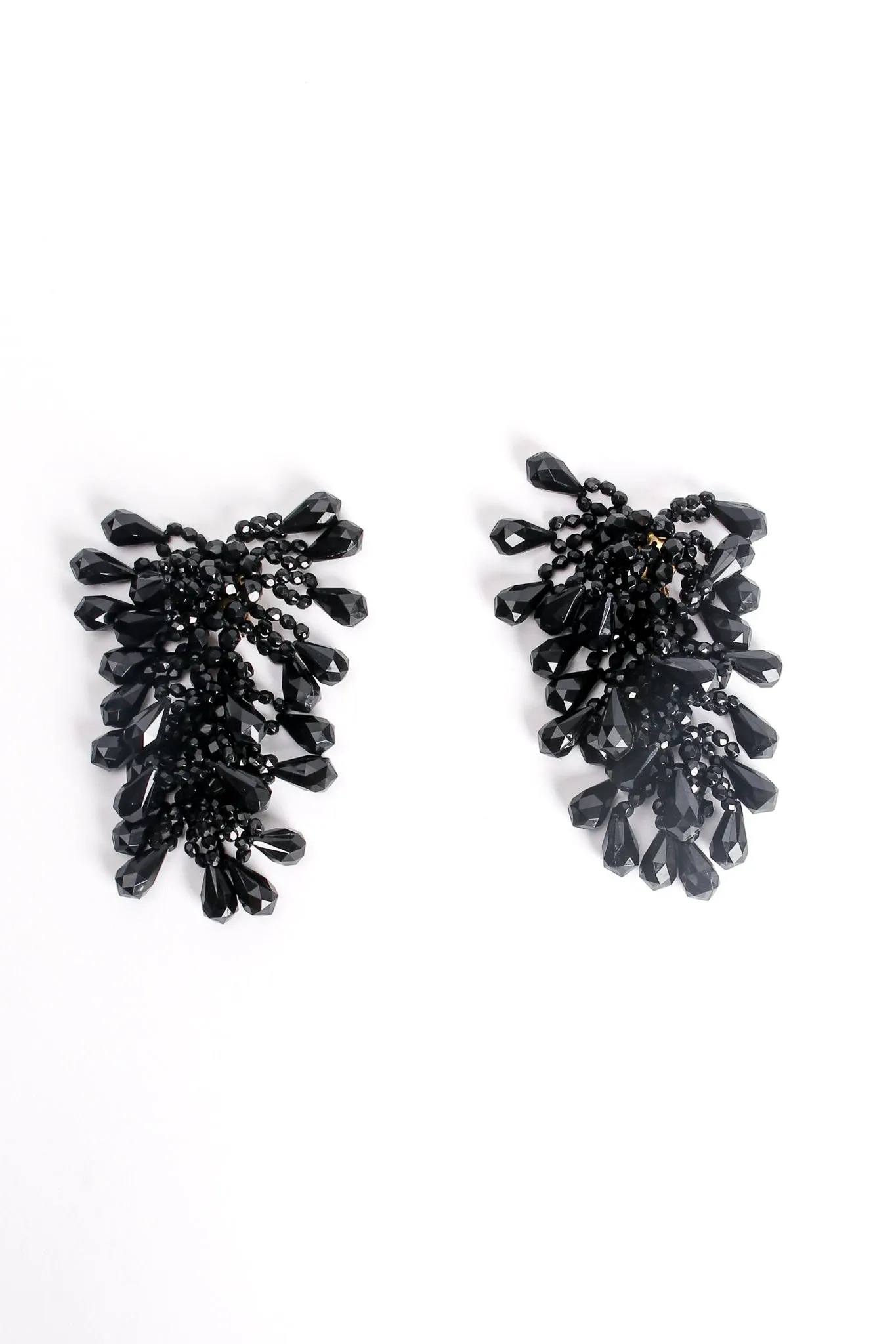 Bead Fringe Cascade Earrings