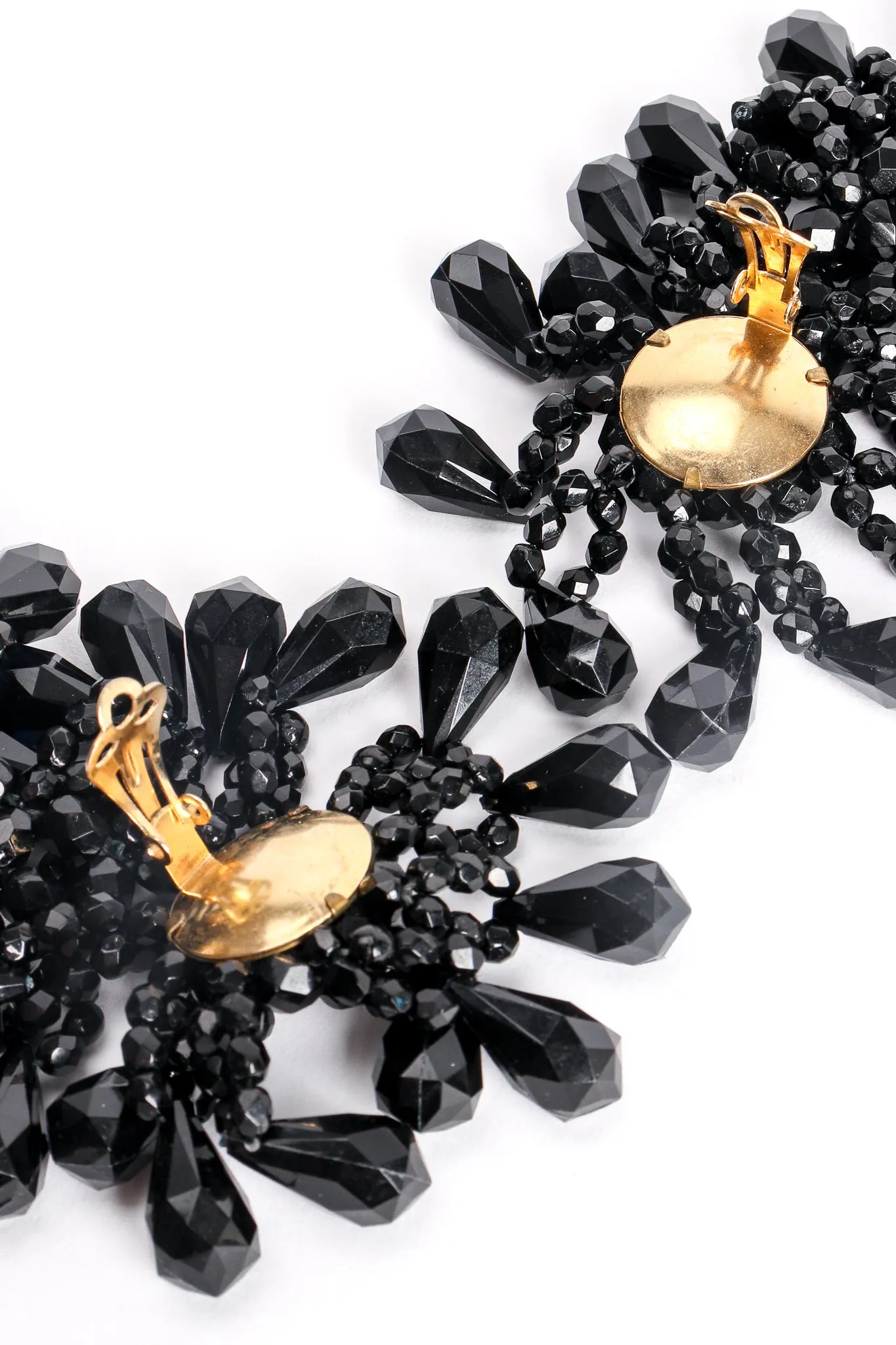 Bead Fringe Cascade Earrings