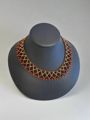 Beaded Brown Necklaces