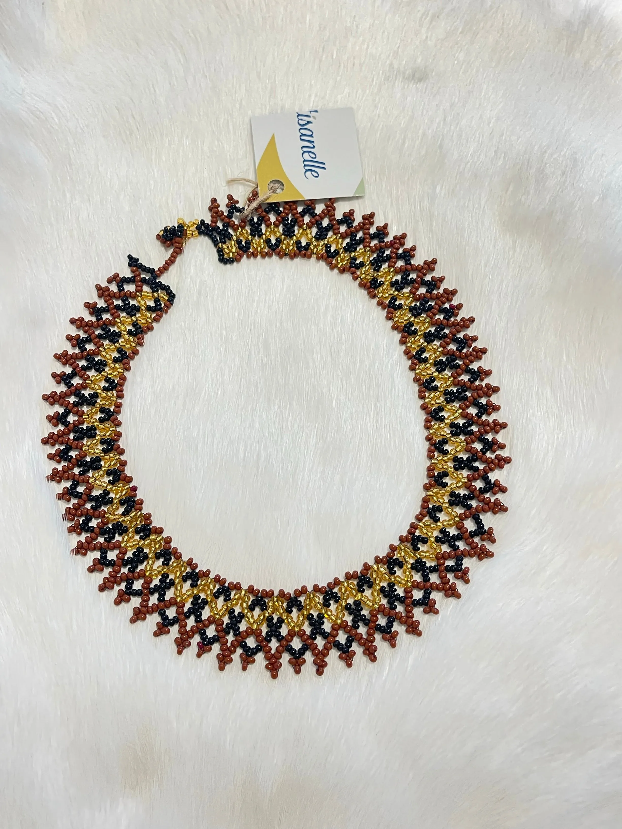 Beaded Brown Necklaces