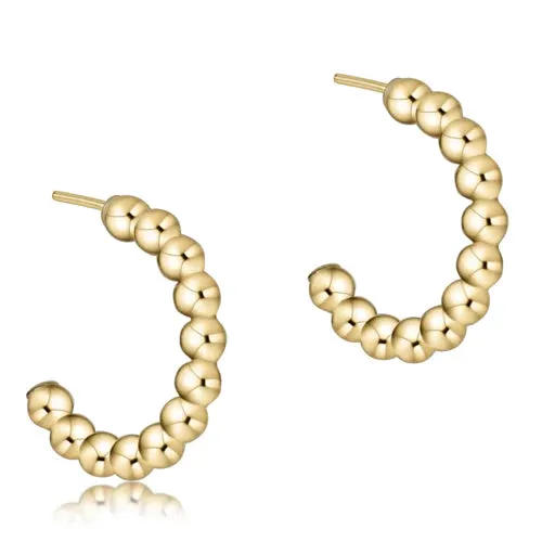 Beaded Classic 1" 3mm Gold -enewton