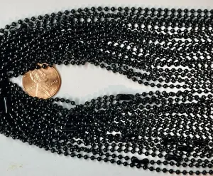 Black Beaded Necklaces