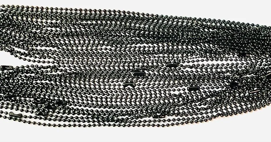 Black Beaded Necklaces